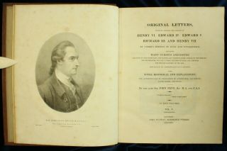 THE PASTON LETTERS 1787 - 1823 Fenn LETTERS 5 vols 4to Wars Roses 1STNR 8