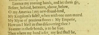 John Donne POEMS 1669 Elegies Sonnets O My America BEST &1ST COMPLETE EDITION NR 4