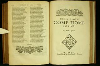 Edmund Spenser COMPLETE The Faerie Queen 1611 Folio Shakespeare 1ST ED NR 10
