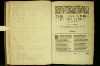Edmund Spenser COMPLETE The Faerie Queen 1611 Folio Shakespeare 1ST ED NR 3