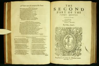 Edmund Spenser COMPLETE The Faerie Queen 1611 Folio Shakespeare 1ST ED NR 4