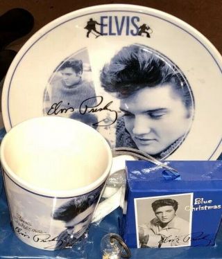 Vintage Elvis Presley Cup Saucer Platecoffee Mug Cup