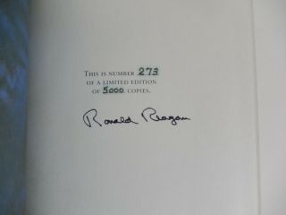 (Ronald Reagan) Signed 