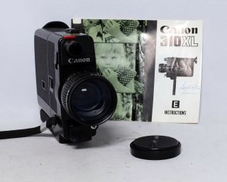 Canon 310 Xl 310xl 8 Movie Film Camera Zoom Lens C - 8 8.  5 - 25.  5mm 1:1.  0