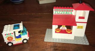 Lego Town Pizza To Go (6350) Vintage Set