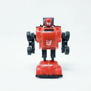 Transformers G1 Vintage Red Bumblebee Pre - Rub Variant