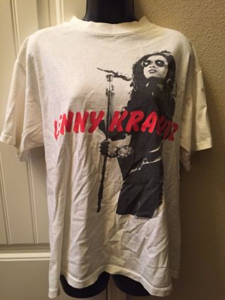 Lenny Kravitz Vintage 1991 Tour Shirt Xl Officially Licensed Giant Rare