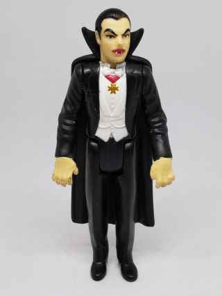 Vintage Universal Monsters Dracula Poseable Figure With Cape 1997 Burger King