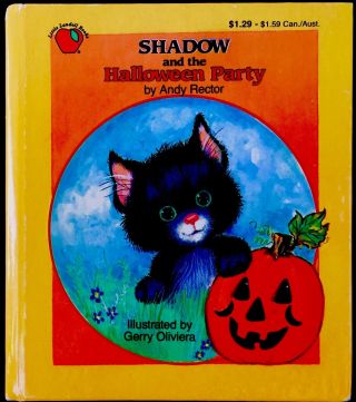 Shadow & The Halloween Party Black Cat Vintage Children 