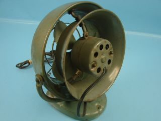 Vintage Vornado D16c1 2 Speed Fan Art Deco Mid Century Industrial Rustic 4