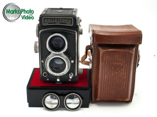 Rolleicord Iii Tlr Film Camera,  Xenar 75mm Lens 0407