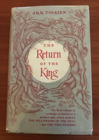 The Return Of The King By J.  R.  R.  Tolkien,  Lord Of The Rings,  First Us Edition Hb