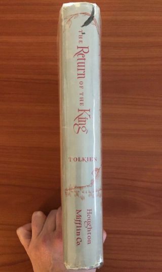 The Return Of The King by J.  R.  R.  Tolkien,  Lord Of The Rings,  First US Edition HB 9