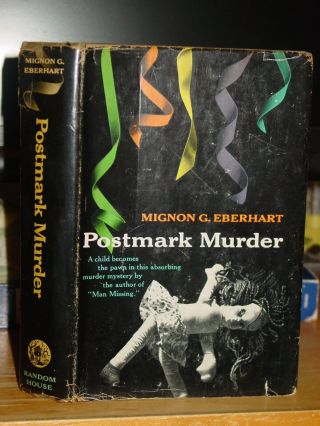 1956 Postmark Murder,  Vintage Murder Mystery,  Child Pawn,  Hc - Dj