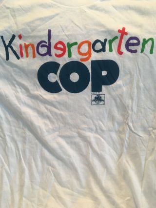 Kindergarten Cop (1990) - Rare Vintage Movie T - Shirt