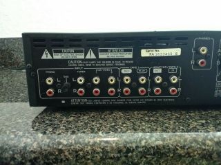 Vintage Pioneer Stereo Amplifier Model SA - 950 7