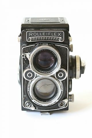 Rolleiflex Twin Lens Reflex 80mm 2.  8 Planar - Repair Or Parts