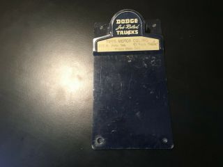 Vintage Antique Job Rated Tipps Motor Co.  Inc El Paso Tx Note Pad Paper Clip