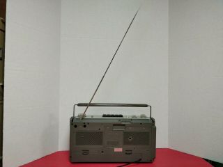 Vintage Sanyo M - 9901 Stereo Boombox Ghetto Blaster Radio Cassette 6