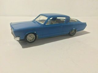 VINTAGE 1960 ' S TOYS PLYMOUTH BARRACUDA STROMBECKER 1/32 SCALE SLOT CAR 2