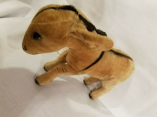 Vintage Steiff Donkey mohair Discounted repaired 3
