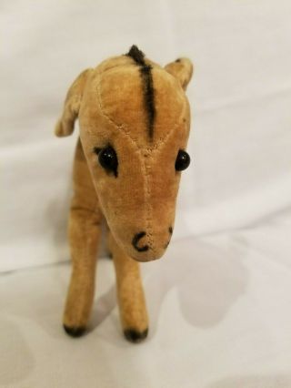 Vintage Steiff Donkey mohair Discounted repaired 7