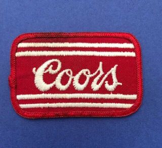 Vintage Coors Beer Patch 122r