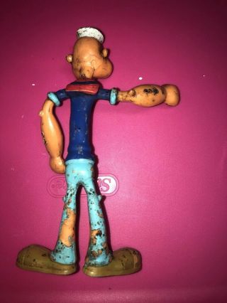 Vintage pose able Popeye The Sailor Man 1970 4