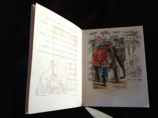 1892 moveable book My Friends At The Zoo Expanding Toy Book - Last time listed 10