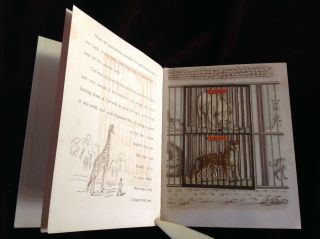 1892 moveable book My Friends At The Zoo Expanding Toy Book - Last time listed 3