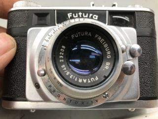 Vintage 35mm camera Futura Prontor S V Germany 5