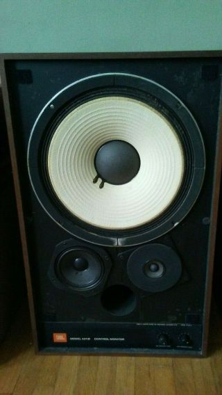 Two JBL 4311b studio monitor speakers 6