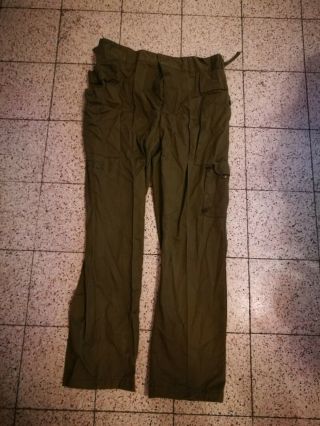 Vintage Idf Israel Army Golani Field Uniform Pants Size Medium,  Gift