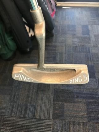 Vintage Ping Zing 5 Putter 35” Right Handed Grip