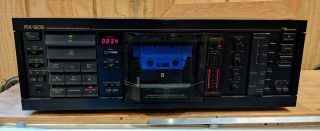 Nakamichi RX - 505 3 head cassette deck with auto reverse tape.  (Last deck of 3) 8
