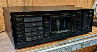 Nakamichi RX - 505 3 head cassette deck with auto reverse tape.  (Last deck of 3) 9