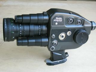 Beaulieu 4008ZMll 8MM Camera w/Schneider 6 - 66MM,  f/1.  8 Zoom Lens w/Case 10