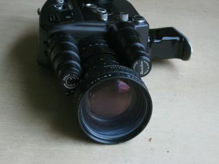 Beaulieu 4008ZMll 8MM Camera w/Schneider 6 - 66MM,  f/1.  8 Zoom Lens w/Case 5