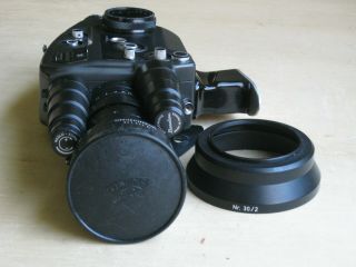 Beaulieu 4008ZMll 8MM Camera w/Schneider 6 - 66MM,  f/1.  8 Zoom Lens w/Case 9