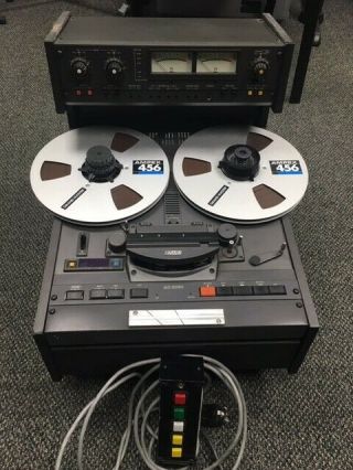 Otari Mx5050 Mkiii - 2 Reel Studio Recorder W/wired Remote ,  Reels & Tape
