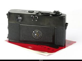 Leica M5 Black 35mm Rangefinder Film Camera 4