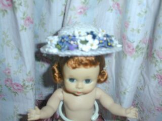 Vintage Madame Alexander Cissette,  Alexander Kins Doll Hat?