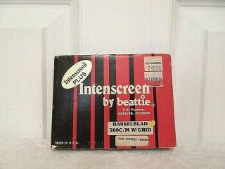Beattie Interscreen For Hasselblad 500 C/m,  83100 / With Orig Box,  Case,  Pouch