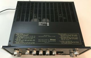 McIntosh MA6200 Integrated Amplifier 2