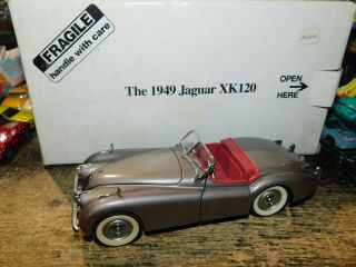 Vintage 1949 Jaguar Xk 120 1:24 Danbury Diecast