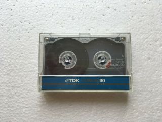 Tdk Ma - Xg 90 Vintage Audio Cassette Blank Tape Made In Japan Type Iv