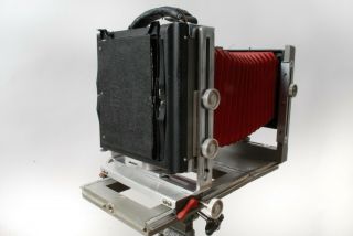 BURKE & JAMES B&J 4x5 Large Format Camera with Petzval Lens and Accessories 8