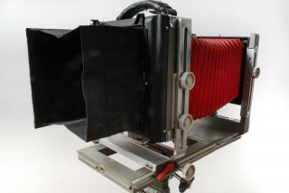 BURKE & JAMES B&J 4x5 Large Format Camera with Petzval Lens and Accessories 9