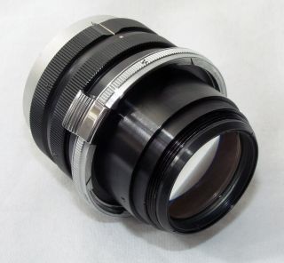 Nikkor - Q 13.  5cm/4 Bellows lens with adapter BR - 1 2