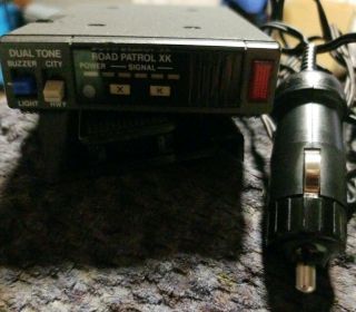 Vintage Micronta Road Patrol Xk Police Highway Radar Detector Cat No 22 - 1607